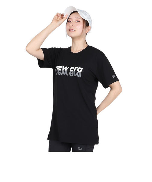 ニューエラ（NEW ERA）パフォーマンスアパレル 半袖 テック ロングレングス Tシャツ 14411950