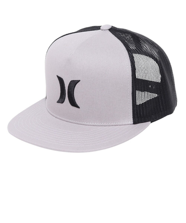 ハーレー（HURLEY）キャップ アイコン ソリッド フラット トラッカー グレー 58-61.5センチHNHM0004 012 アジャスター付き メッシュ …