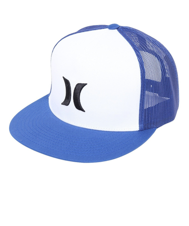 ハーレー（HURLEY）キャップ アイコン ソリッド フラット トラッカーロイヤルブルー 58-61.5センチ HNHM0004 480 アジャスター付き メ…