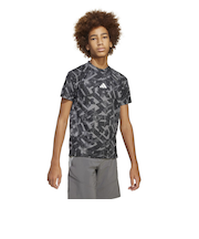 アディダス（adidas）ジュニア NXT AOP スポーツ アイコン フラクタルプリント 半袖Tシャツ KRJ64-JD0123