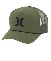 ハーレー（HURLEY）キャップ ハイ アイコン トラッカー カーキ HIHM0311 382 アジャスター付き メッシュ 日除け 日焼け対策 スポーツキャッ…
