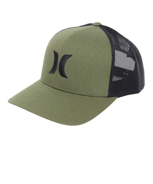 ハーレー（HURLEY）キャップ ゴルフ デル マール トラッカー オリーブ 57.5-61センチHNHM0003-395 メッシュ ブランドロゴ 日焼け対策…