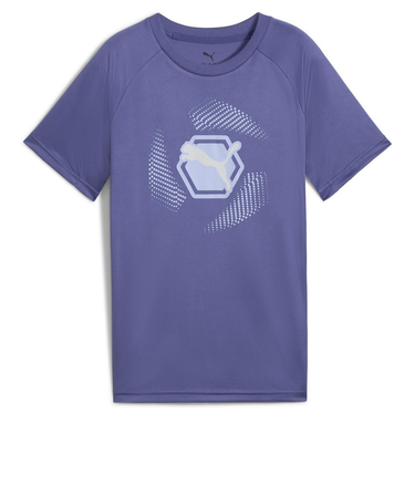 プーマ（PUMA）ジュニア ACTIVE SPORTS グラフィック ポリ 半袖Tシャツ 687748 46 BGRY