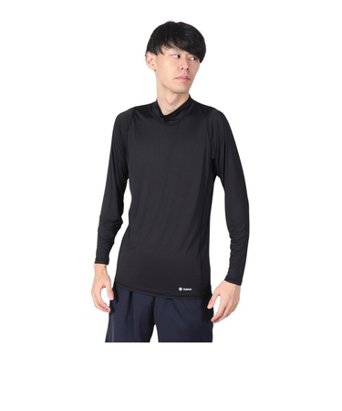 シースリーフィット（C3fit）クーリング モックネック ロングスリーブgC62110 BK