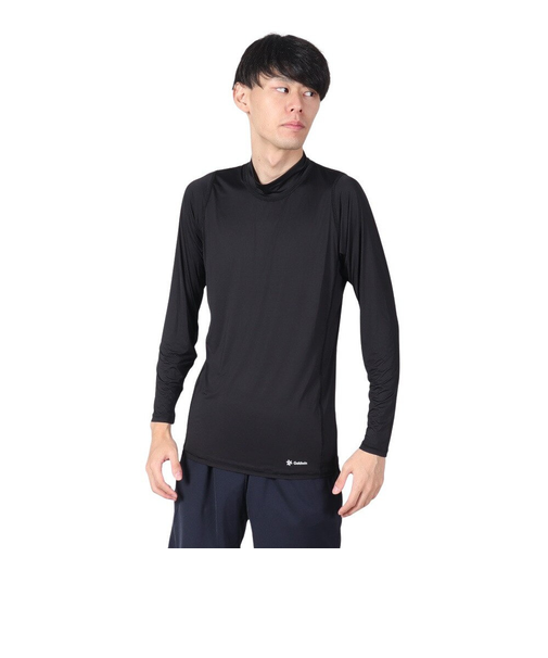シースリーフィット（C3fit）クーリング モックネック ロングスリーブgC62110 BK