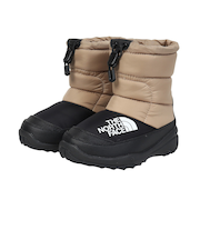 ザ・ノース・フェイス（THE NORTH FACE）ジュニア ブーツ ヌプシ ブーティ VII ベージュ NFJ52288 KT 保温 防水 雪 雪道 雪遊び…