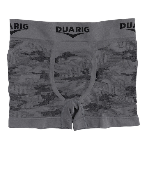 デュアリグ(DUARIG)成型ボクサーパンツ ドライプラス カモフラ グレー M-LLサイズ 5S0004-WAUW-891GC GRY 吸汗速乾 抗菌防臭 …