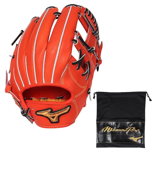 ミズノ（MIZUNO）硬式用グラブ 内野手用 野球グローブ 一般 ミズノプロ