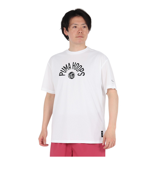 プーマ（PUMA）バスケットボールウェア グラフィック ボール 半袖Tシャツ 52776402