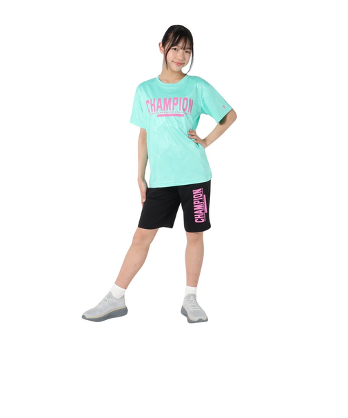 チャンピオン（CHAMPION）半袖Tシャツ & ショーツセット CK-BSW03 420
