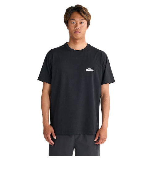 クイックシルバー（Quiksilver）BIG CLICKER 半袖サーフTシャツ ラッシュガード 25SPQLY251011BLK