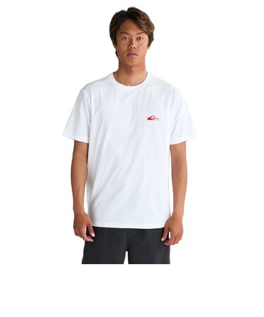 クイックシルバー（Quiksilver）BIG CLICKER 半袖サーフTシャツ ラッシュガード 25SPQLY251011WHT