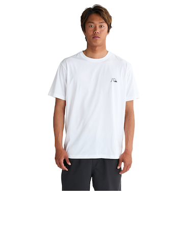 クイックシルバー（Quiksilver）BUBBLE 半袖サーフTシャツ ラッシュガード 25SPQLY251012WHT