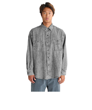 クイックシルバー（Quiksilver）SHORE WASH シャツ ダンガリー 25SPQSH251001BLK