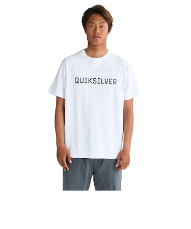 クイックシルバー（Quiksilver）DNA BIG CLICKER ST 半袖Tシャツ 25SPQST251015WHT