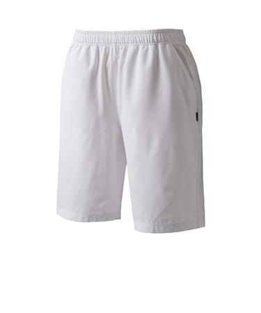 プリンス（PRINCE）テニスウェア ストレッチハーフパンツ 水速乾・UPF50+・バド MS5201 146 WHT