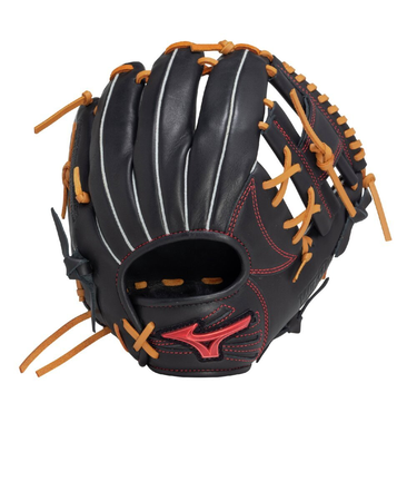 ミズノ（MIZUNO）ソフトボール用グラブ グローブ 内野手用 ウィルドライブ レッド IBE 1AJGS32403 0949