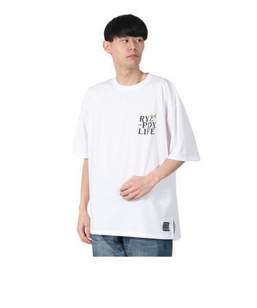 ライズ（RYZ）BUTTERFLY 半袖Tシャツ RZ10DD25SS0027 WHT