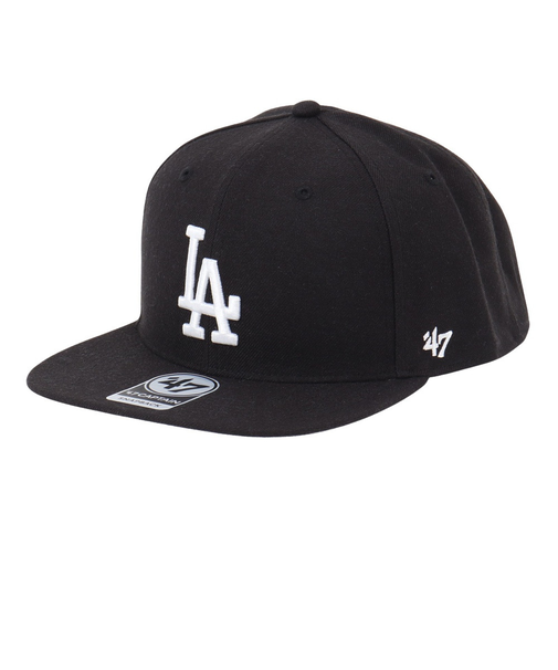 フォーティーセブン(47)キャップ ロサンゼルス・ドジャース CAPTAIN 黒 B-SRS12WBP-BKH スポーツキャップ ファッション シンプル 日焼…