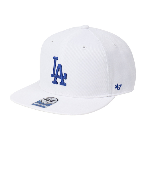 フォーティーセブン(47)ジュニア キャップ ロサンゼルス・ドジャース CAPT 白 B-LTSHT12WBP-WH-KIDS  スポーツキャップ ファッショ…