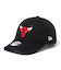 ニューエラ（NEW ERA）キャップ 9FORTY シカゴ・ブルズ ブラック×チームカラー 14525029 サイズ調整可能 紫外線 日焼け対策 おしゃれ カ…