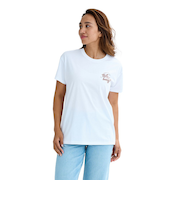 ビラボン（BILLABONG）スクエア ロゴ BOYFIT 半袖Tシャツ BF01C201 NUT