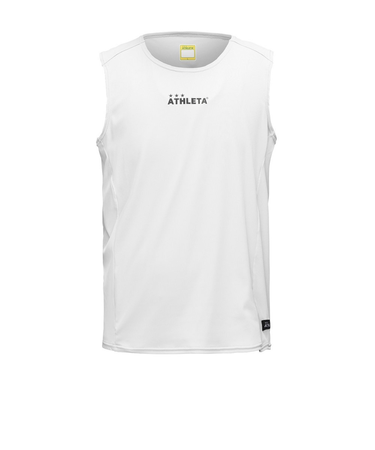 アスレタ（ATHLETA）サッカー フットサルウェア ベースレイヤー ノースリーブプラシャツ 1102 WHT