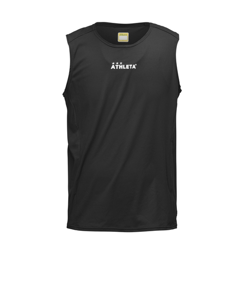 アスレタ（ATHLETA）サッカー フットサルウェア ベースレイヤー ノースリーブプラシャツ 1102 BLK