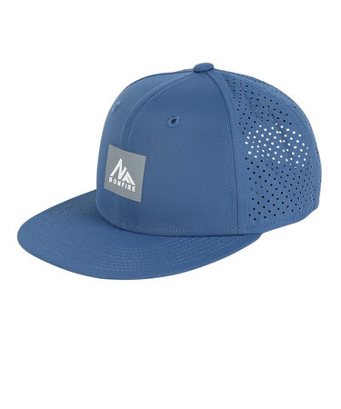 ボンファイア（Bonfire）メッシュキャップ レーザーカットBB  青 20BNF5SST2371 BLU 吸汗速乾 接触冷感 シンプル カジュアル おしゃ…