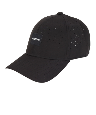 ボンファイア（Bonfire）メッシュキャップ レーザーカット 黒 20BNF5SST2372 BLK 吸汗速乾 接触冷感 リフレクター カジュアル おしゃれ…