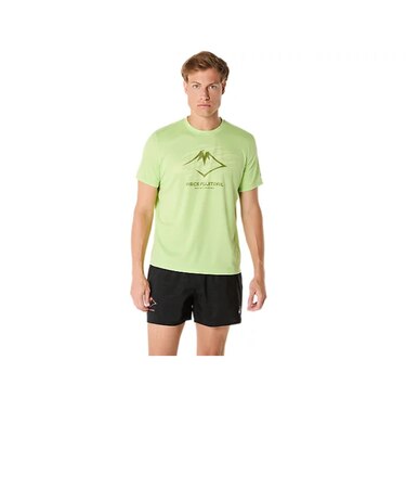 アシックス（ASICS）FUJITRAILロゴ半袖シャツ 2011C981.300