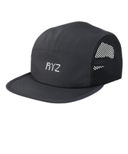 ライズ（RYZ）ジェットキャップ ドット ロゴチャコールグレー RZ20ST25SS0034 CGRY 吸汗速乾 接触冷感 リフレクター スポーツキャップ フ…