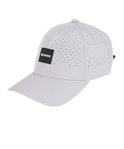 ボンファイアー（Bonfire）メッシュキャップ レーザーカット ライトグレー 20BNF5SST2372 GRY 吸汗速乾 接触冷感 リフレクター カジュア…