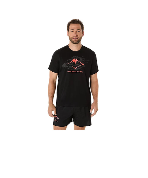 アシックス（ASICS）FUJITRAILロゴ半袖シャツ 2011C981.003