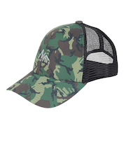ボンファイア(Bonfire)メッシュキャップ カモ柄パターン 緑 20BNF5SST2370 GRN 吸汗速乾 接触冷感 リフレクター カジュアル おしゃれ…