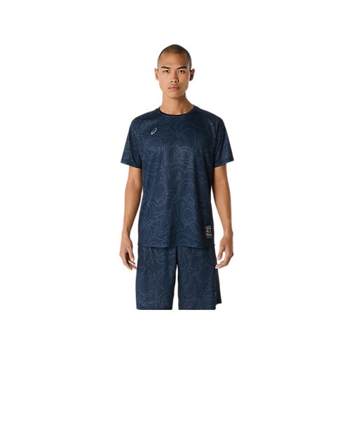 アシックス（ASICS）ドライグラフィック半袖シャツ 2031E994.400