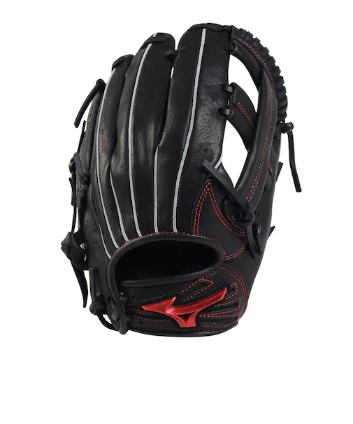 ミズノ（MIZUNO）少年軟式 グラブ オールラウンド用 野球 ジュニア ウィルドライブ レッド IBE 1AJGY32410 09