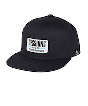 セッションズ(SESSIONS)帽子 ワッペン ベースボールキャップ 25080289 紺 NVY 日除け 日焼け対策 スポーツキャップ ファッション おしゃ…