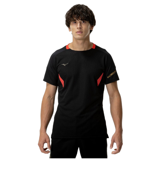 ミズノ（MIZUNO）サッカーウェア 汗処理通気 モレリア ドライエアロフローフィールドシャツ P2MAC00209