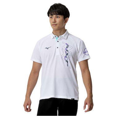 ミズノ（MIZUNO）抗菌防臭 防汚 ポロシャツ 32JAC27501