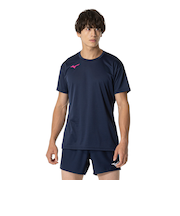 ミズノ（MIZUNO）バレーボールウェア Basic 半袖プラシャツ V2MAB23014