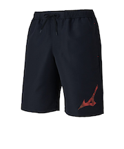 ミズノ（MIZUNO）水着 水泳 アクアフィットネス用 ウォーターショーツ インナー付き 黒 赤 S-3Lサイズ N2JBC10796 ンプル スポーティー …