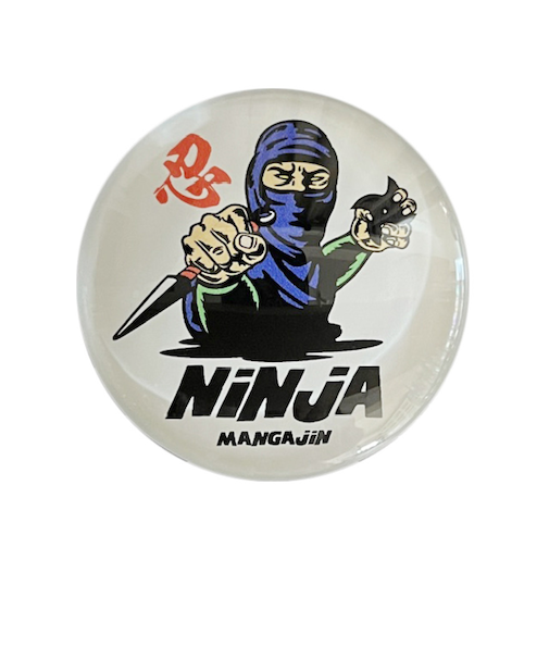 ギャラデザインファクトリークリスタルマグネット 忍者 青 5354