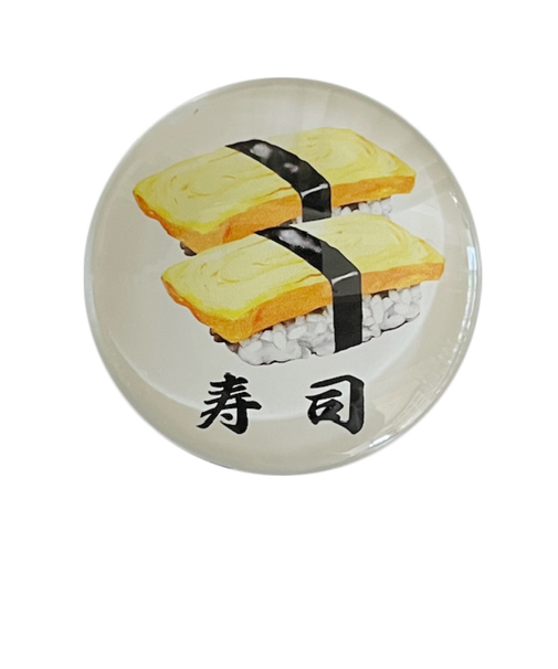 ギャラデザインファクトリークリスタルマグネット 寿司 たまご 5507