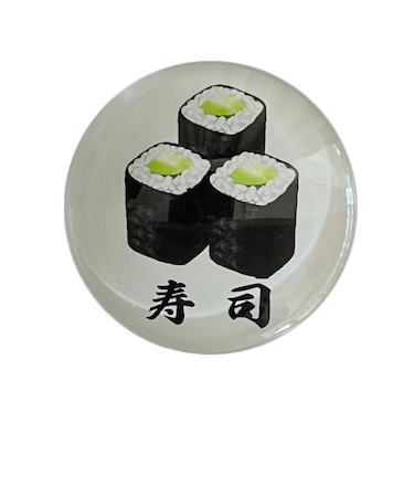 ギャラデザインファクトリークリスタルマグネット 寿司 かっぱ 5538