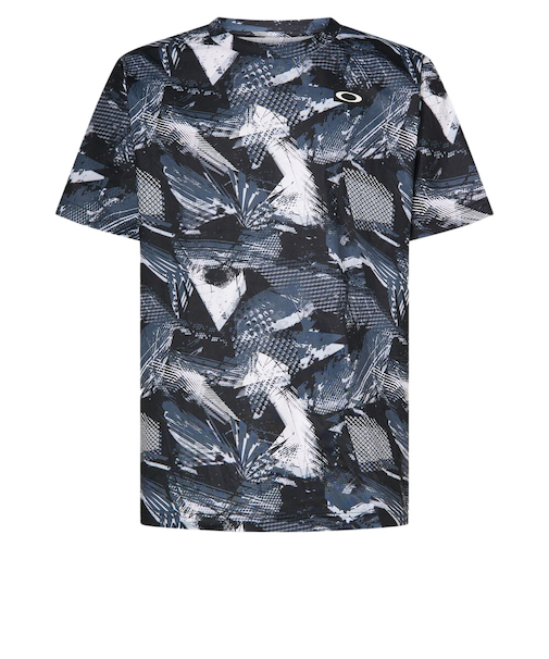 オークリー（OAKLEY）テニスウェア SLANT GRAPHIC 半袖Tシャツ FOA407743-00G