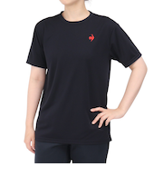 ルコックスポルティフ（lecoqsportif）テニスウェア エコペットショートスリーブシャツ LT5SHTZ1M NV00