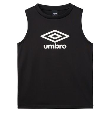 アンブロ（UMBRO）サッカーウェア ジュニア ノースリーブプラクティスシャツ UF5STZ54J BK00