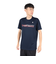 ルコックスポルティフ（lecoqsportif）テニスウェア トリコロールプリントゲームシャツ LN4FHT90M NV00