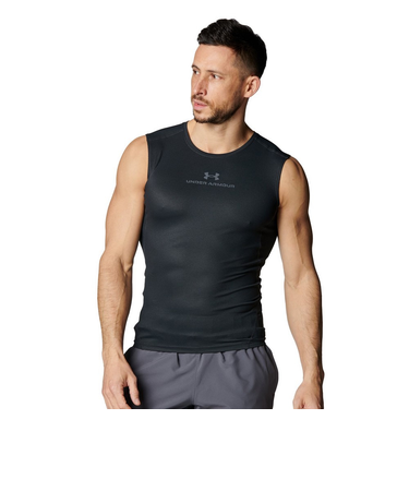 アンダーアーマー（UNDER ARMOUR）アイソチル ベント コンプレッション スリーブレスシャツ 6001531 016